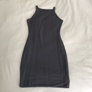 Lulus Charcoal Grey Bodycon Dress